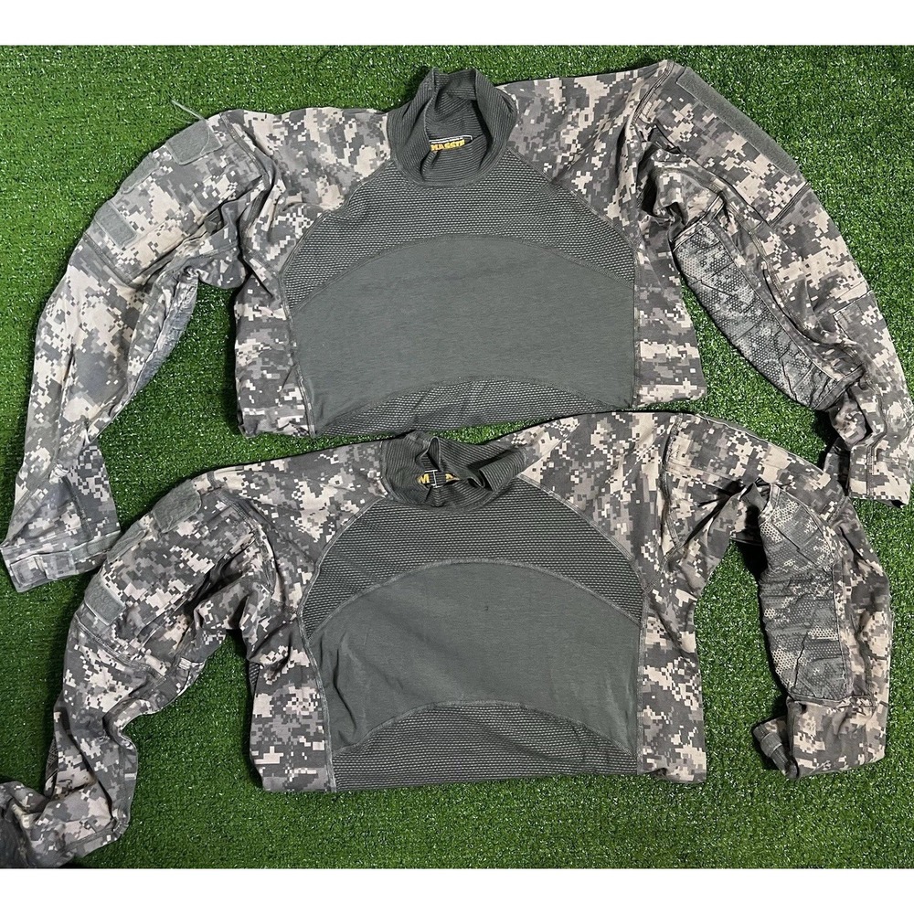 Long Sleeve‎ Camo Tactical Shirt MED (2)  Tactical Combat Marpat Digi Camo